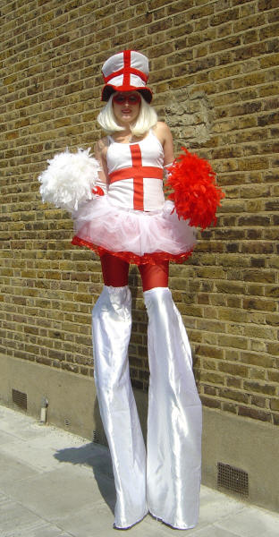 St. George stiltwalker