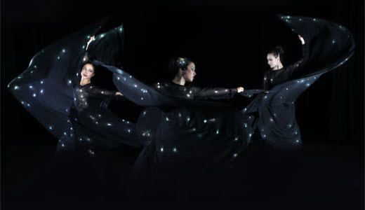 Amazing light costumes from Divine Company