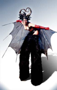 Stiltwalking bats