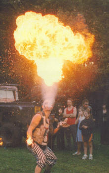 Fire Breathers for Halloween or Guy Fawkes night